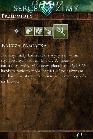 Ekwipunek - jak w każdej porządnej grze RPG.